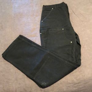 Black Carhartt work pants 36x36 Loose Original Fit